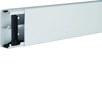 Goulotte de câblage PVC TEHALIT.LF 40x90mm gris clair