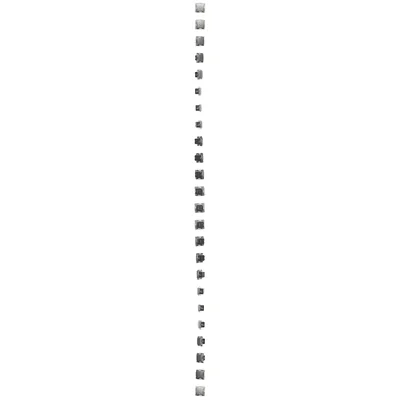 Gradateur à deux boutons (module) 40-500 W (300 VA) argent (métallique)