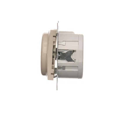 Gradateur rotatif à pression (module) 20-500W crème