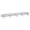 Gray outdoor cable holder, plastic ears, 1U