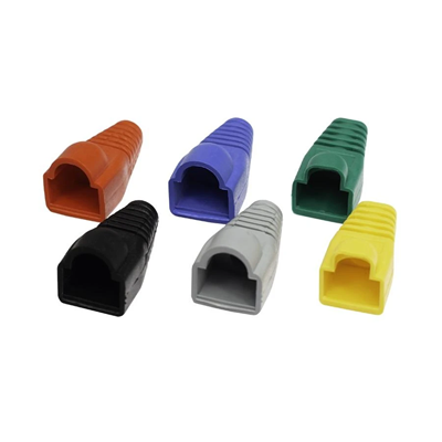 Gray RJ45 plug cover