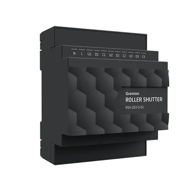 Grenton roller shutter output module (3 outputs) / DIN rail mounting / TF-Bus