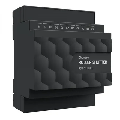 Grenton roller shutter output module (3 outputs) / DIN rail mounting / TF-Bus