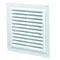 Grille avec maille, 300x300mm, blanc