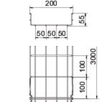 GRM 55 200 FT GRM Mesh Tray