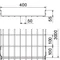 GRM 55 400 pi Plateau en maille GRM