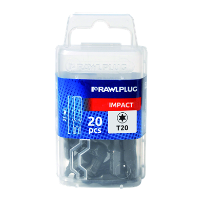 Grot udarowy TORX25 T25 25mm 20szt
