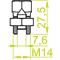 Grounding bracket, UUS
