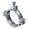 Grounding clamp for round conductor