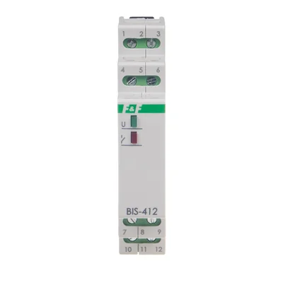 Group bistable relay On TH-35 DIN rail with inrush relay 160A/20ms 24V