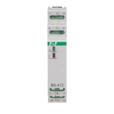 Group bistable relay On TH-35 DIN rail with inrush relay 160A/20ms 24V