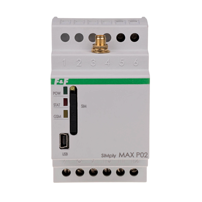 GSM control relay gate control