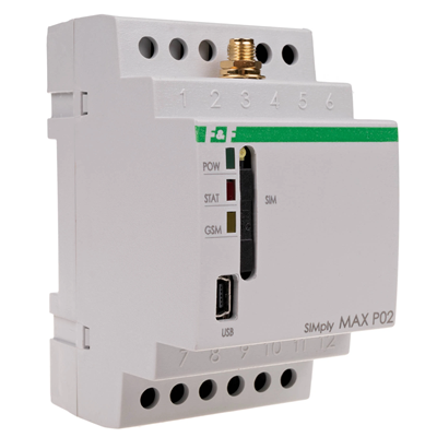 GSM control relay gate control