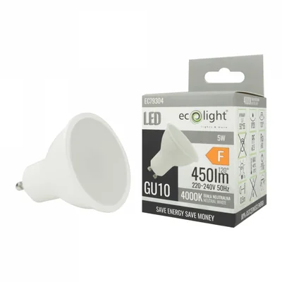 GU10 5W 4000K 400lm
