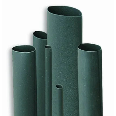 Guaine termorestringenti in poliolefina, molto flessibili, autoestinguenti, ritiro 3:1, colore standard nero RC3S 12.7/4x50-C