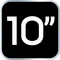Guanti da lavoro, pelle sintetica, inserti in PVC, 10