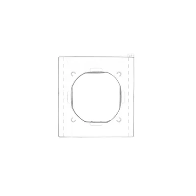 Guarnizione IP44 per telaio a 1 posto