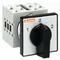 GX1651U GX series cam switch, mains switch, 1 pole, 16A, panel mount, with black knob and 48x48mm plate