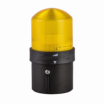 Gyrophare Harmony XVB Ø70 jaune clignotant LED 24VAC