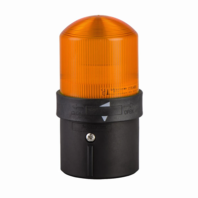 Gyrophare Harmony XVB Ø70 LED orange clignotante 48/230VAC