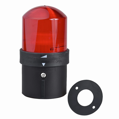 Gyrophare Harmony XVB Ø70 LED rouge clignotante 230VAC