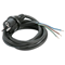 H05RR-F(OW) 3x1.5 1.5m 300/500V cable with straight uni-schuko plug black