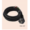 H05RR-F(OW) 3x1,5 3m 300/500V Kabel mit geradem Uni-Schuko-Stecker schwarz