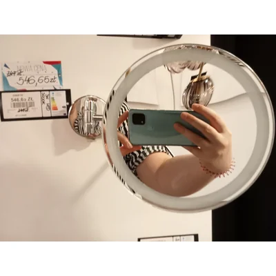 H20 Lampa ścienna łazienkowa ekspozycyjna chrom