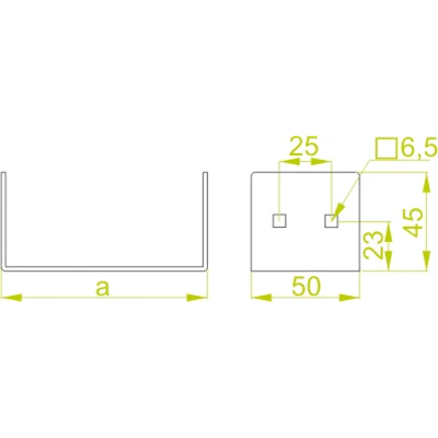 H50 tray connector