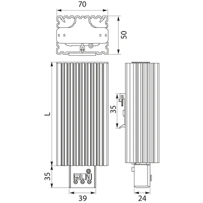 Halbleiterheizung GRZ100