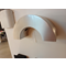 HALF PIPE halbrunde Wandleuchte Aluminium matt 3x 1W 3000K