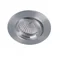 HALKA Recessed luminaire GU10 IP20 brushed aluminium