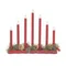 HALL 7X0.6W RED CANDLEBAND