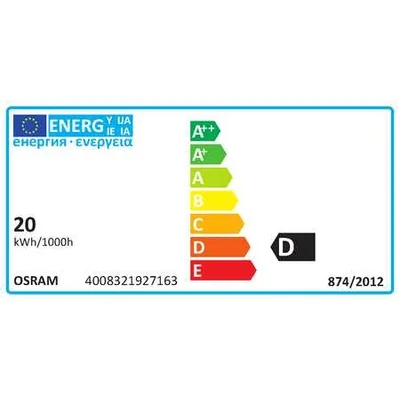 Halogen bulb 64541 A PRO ECO 20W E27
