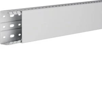 Halogen-free comb duct 40x80 light grey