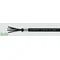 Halogen-free, high-temperature resistant, shielded control and power cable HELUTHERM® 145 MULTI-C 3x0.5 mm² black, black cores numbered according to DIN VDE 0293-334