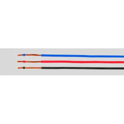Halogen-free single-core cable H07Z-K 1x6 mm² blue, cardboard
