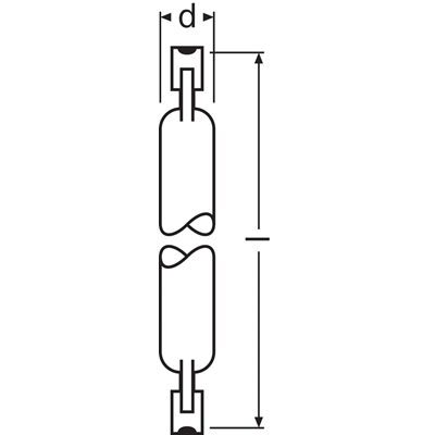 HALOLINE 64740 1000W R7s halogen bulb