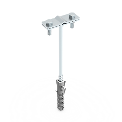 Halterung mit Bolzen FI 12 250mm verzinkt