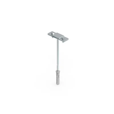 Handle with a screw-in pin with an embossing for tape 160mm 2xM6x16