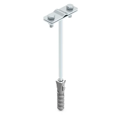 Handle with screwed pin 2xM6x16 160mm