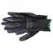 Handschuhe aus Polyurethan-Gewebe, schwarz, Größe 8