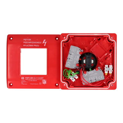 Handtaster des Brandschutzschalters PWP1