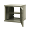 Hanging cabinet 10'' 6U, sheet metal door, 315×310x330, RAL: Cabinet 7044, complete with shelf and set of 6 mounting screws