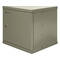 Hanging cabinet 10'' 6U, sheet metal door, 315×310x330, RAL: Cabinet 7044, complete with shelf and set of 6 mounting screws
