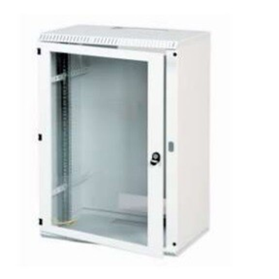 Hanging cabinet, 21U, 600/600/997 RAL 7035