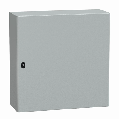 Hanging enclosure Spacial S3D smooth door with mounting plate 800x800x300mm