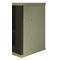 Hanging wardrobe 10'' 9U, steel/glass door, 325×330x445, RAL: Wardrobe 7044, shelf included