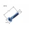 Hardware screw for wiring boxes, length 16mm