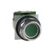 Harmony 9001K Concave pushbutton Ø30 green spring return 1 NO metal octagonal